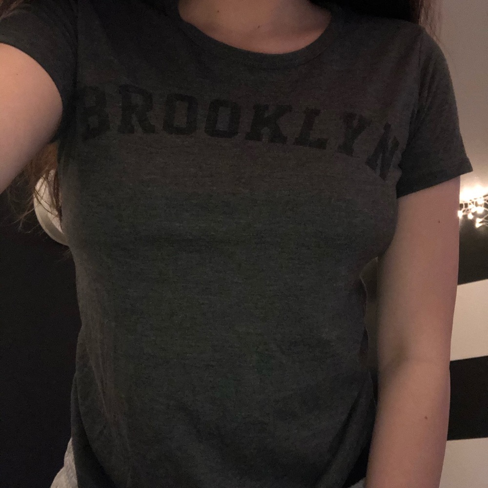 Grey Brooklyn top